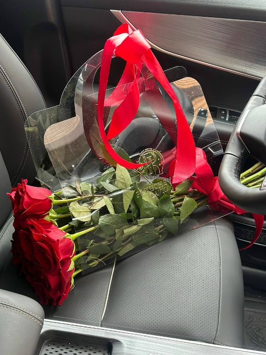 Фото Премиум роза 15 шт в плайм пакете