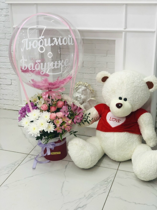 Фото Сборный бокс с шаром