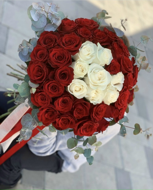 Фото Розы с сердцем