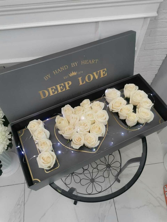 Фото I LOVE YOU Гирлянда